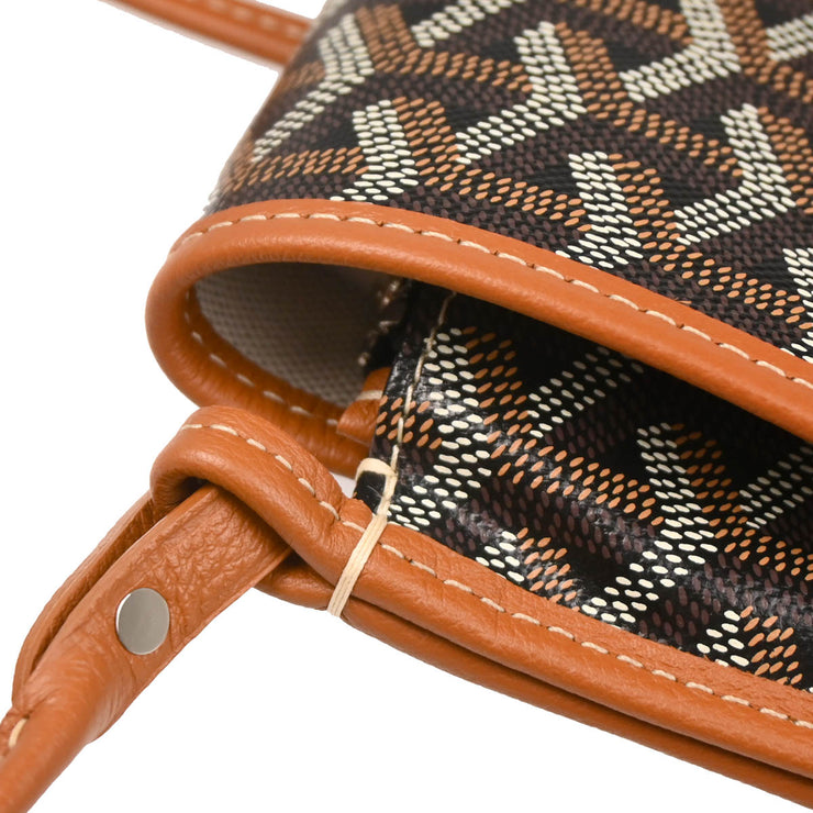 Goyard Black Plumet Shoulder Bag Pochette Wallet ADM120240 XX92210