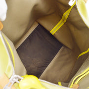 Louis Vuitton Yellow Damier Geant LV Cup America Cube M80633 MB0072 NQ00217