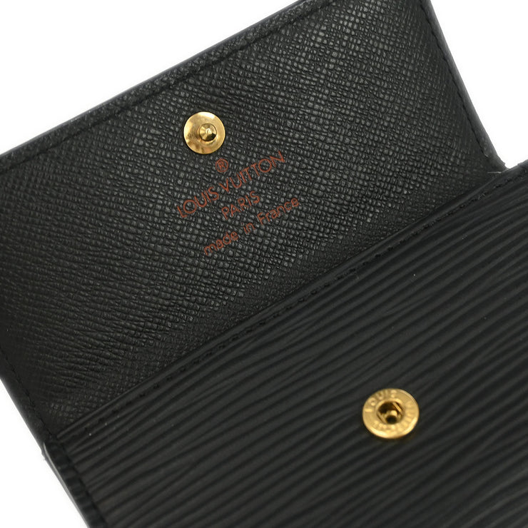 Louis Vuitton Epi Black Ludlow Coin Case Wallet M63302 BJ0035 NQ00371