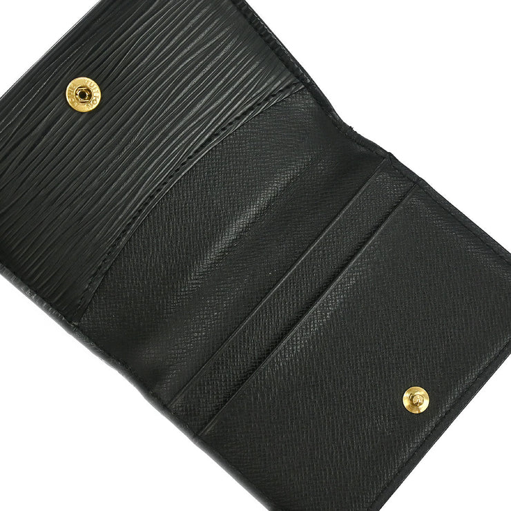 Louis Vuitton Epi Black Ludlow Coin Case Wallet M63302 BJ0035 NQ00371