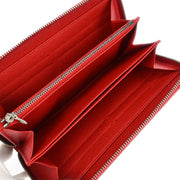 Louis Vuitton Red Epi Zippy Long Wallet M6007E CA0076 NQ00372