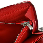 Louis Vuitton Red Epi Zippy Long Wallet M6007E CA0076 NQ00372