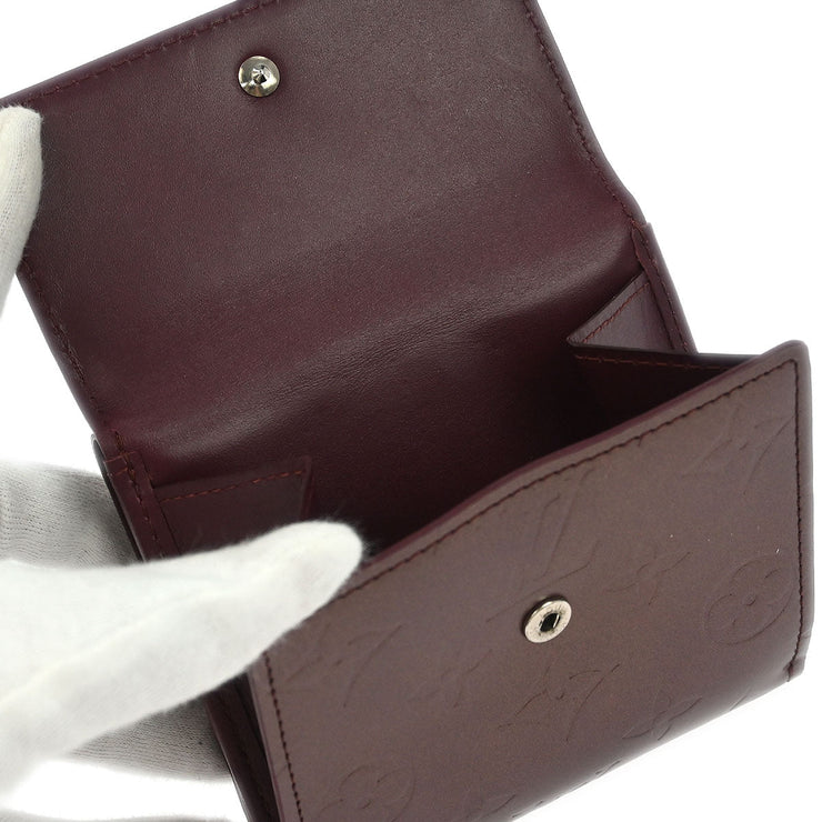 Louis Vuitton Porte Monnaie Billet Cartes Credit Wallet M65116 CA0053 NQ00373