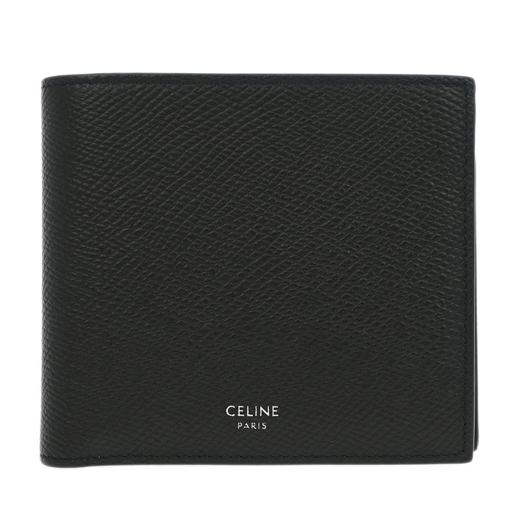 Celine Black Leather Wallet Purse F-IE-1223 NQ00374