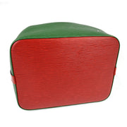 Louis Vuitton Green Red Epi Petite Noe Bucket Shoulder Bag M44147 AR0974 NQ00378
