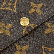 Louis Vuitton Monogram Portefeuille Sarah Purse Wallet M61734 TH0042 NQ00382