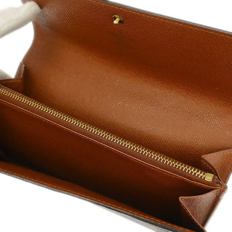 Louis Vuitton Monogram Portefeuille Sarah Purse Wallet M61734 TH0042 NQ00382