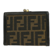 Fendi Brown Zucca Bifold Wallet 2251-30207-079 NQ00386