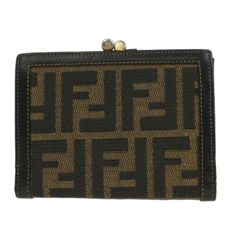 Fendi Brown Zucca Bifold Wallet 2251-30207-079 NQ00386
