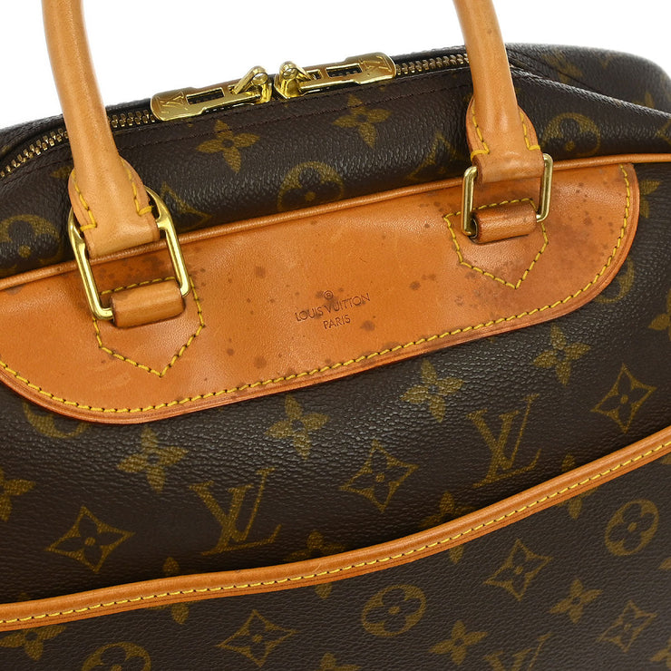 Louis Vuitton Monogram Deauville Bowling Vanity Handbag M47270 NO0998 NQ00396