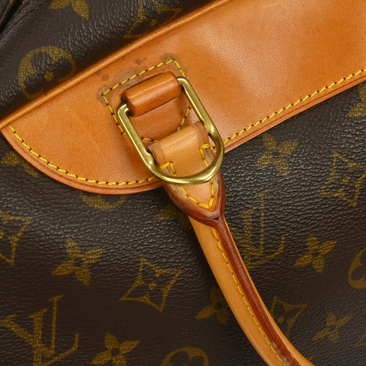 Louis Vuitton Monogram Deauville Bowling Vanity Handbag M47270 NO0998 NQ00396