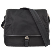Prada Black Nylon Shoulder Bag 84 NQ00401