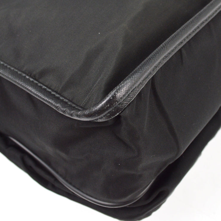 Prada Black Nylon Shoulder Bag 84 NQ00401