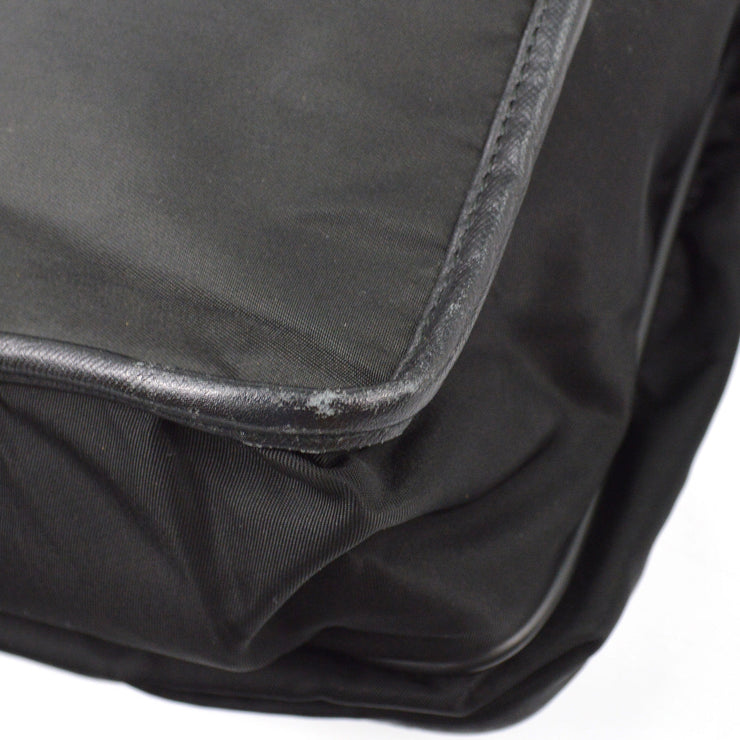 Prada Black Nylon Shoulder Bag 84 NQ00401