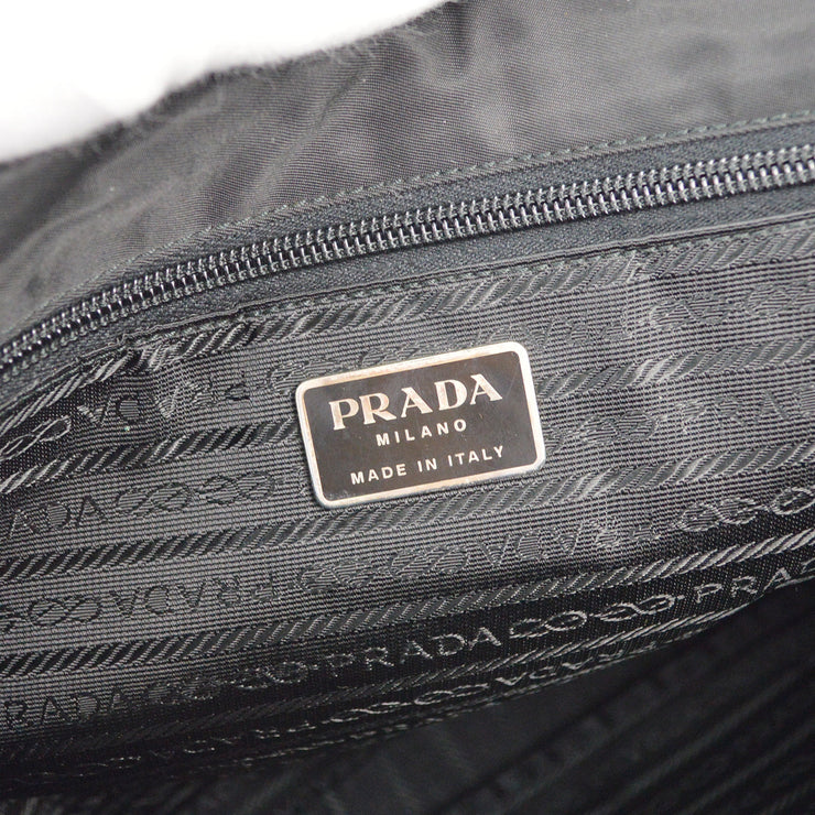 Prada Black Nylon Shoulder Bag 84 NQ00401