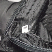 Prada Black Nylon Shoulder Bag 84 NQ00401