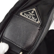 Prada Black Nylon Shoulder Bag 84 NQ00401