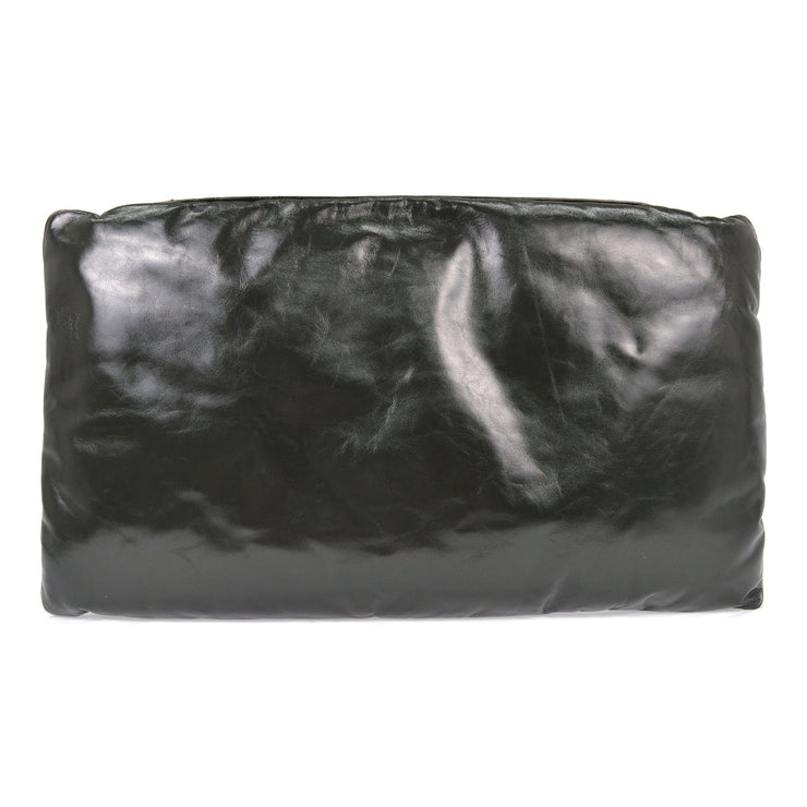 Bottega Veneta Dark Green Pillow Clutch Bag B10214497R NQ00406