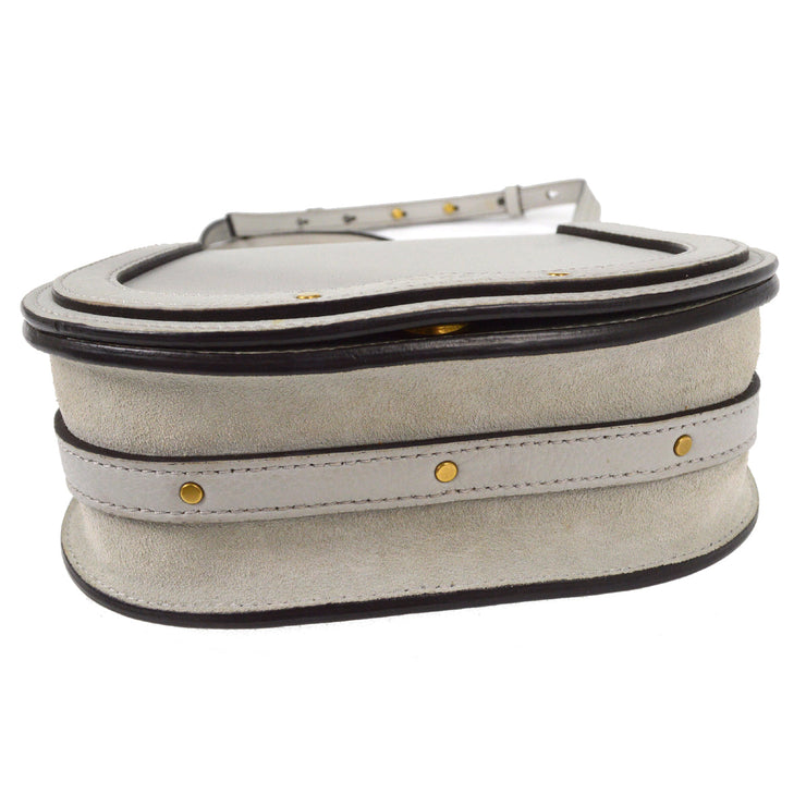 Chloe Gray Nile 2way Handbag 01.18.63.66 NQ00411