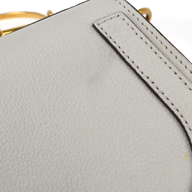Chloe Gray Nile 2way Handbag 01.18.63.66 NQ00411