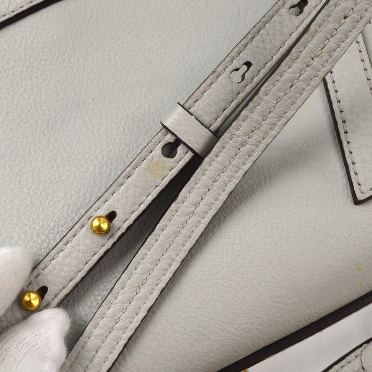Chloe Gray Nile 2way Handbag 01.18.63.66 NQ00411