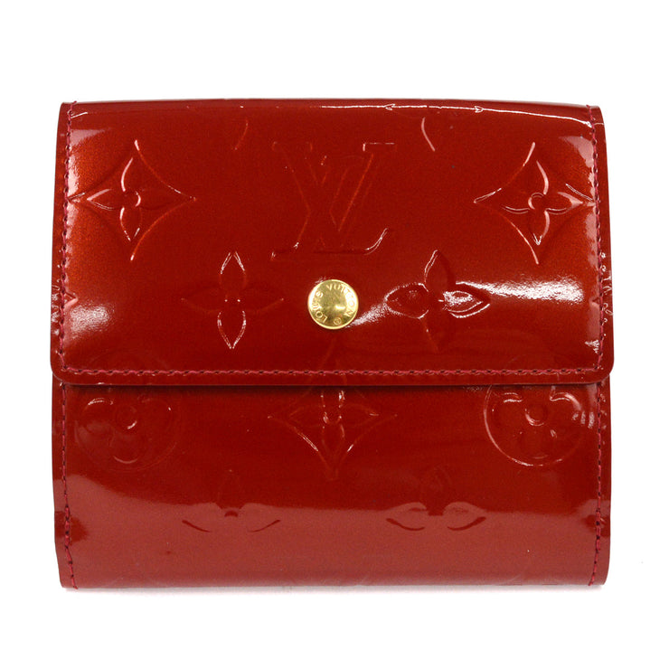 Louis Vuitton Vernis Porte Monnaie Billets Cartes Credit M92241 TH1016 NQ00447