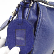 Gucci Blue Horsebit Detail Bamboo Shoulder Bag 240236 467891 B5850076 NQ00468