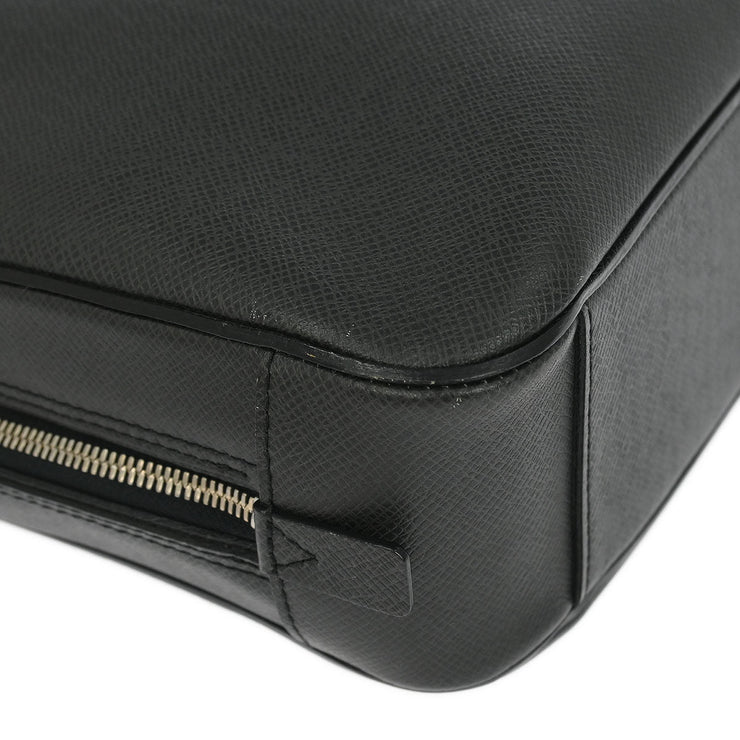 Louis Vuitton Black Taiga Neo Igor Briefcase Handbag M32782 FL0173 NQ00509