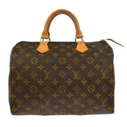 Louis Vuitton Monogram Speedy 30 Handbag M41526 TH0091 RQ00494