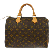 Louis Vuitton Monogram Speedy 30 Handbag M41526 TH0091 RQ00494