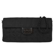 Chanel Black Nylon Travel Line East West Handbag 125031