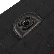 Chanel Black Nylon Travel Line East West Handbag 125031