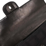 Chanel Black Nylon Travel Line East West Handbag 125031