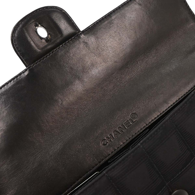 Chanel Black Nylon Travel Line East West Handbag 125031