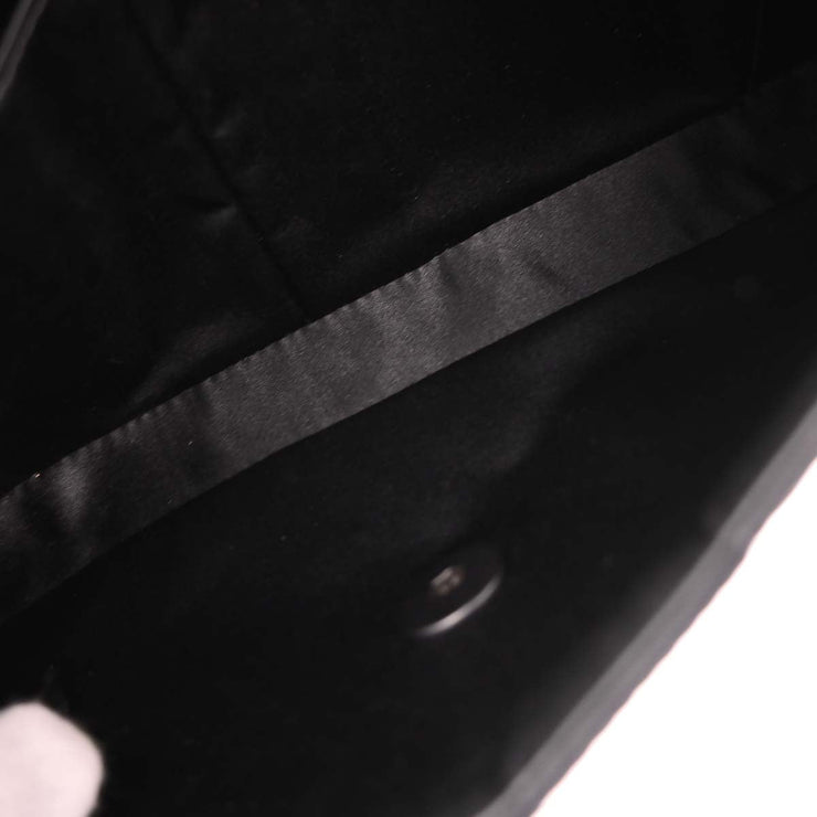 Chanel Black Nylon Travel Line East West Handbag 125031