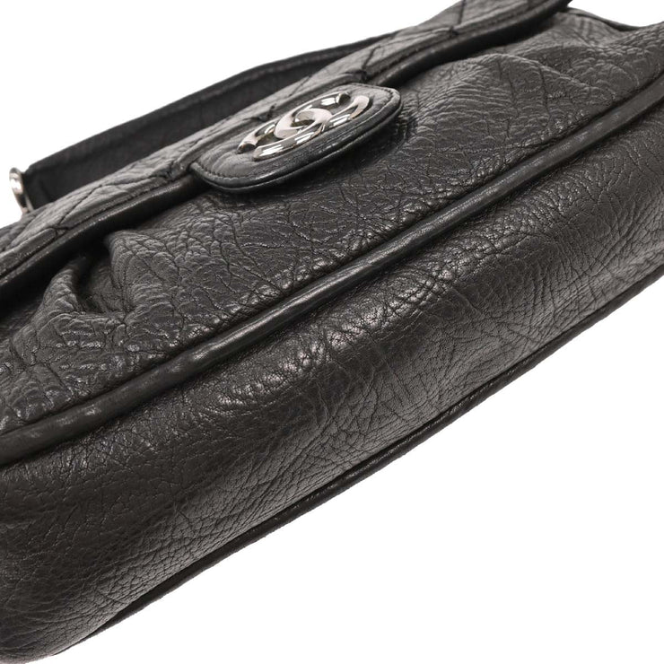 Chanel Black Calfskin Handbag 196073
