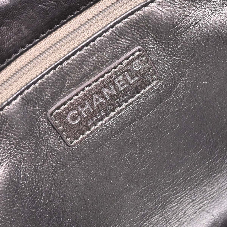 Chanel Black Calfskin Handbag 196073