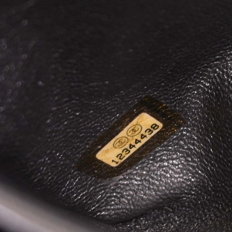Chanel Black Calfskin Handbag 196073