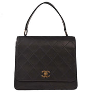 Chanel Black Lambskin Handbag 78572