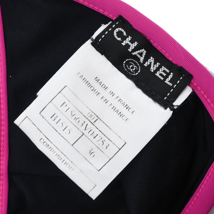 Chanel Swimwear Swimsuit Black 00T #36 59781