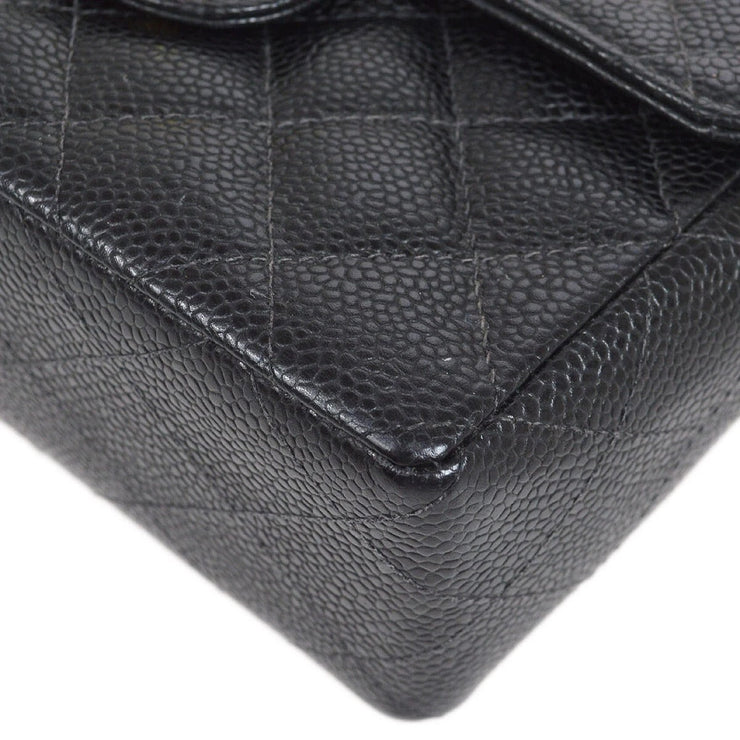 Chanel Black Calfskin Mini Classic Square Flap Bag 17 61688