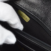 Chanel Black Calfskin Mini Classic Square Flap Bag 17 61688