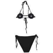 Chanel Swimwear Swimsuit Black 96P #38 69581