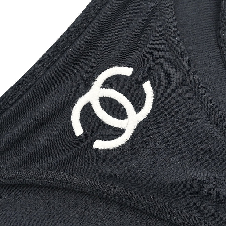 Chanel Swimwear Swimsuit Black 96P #38 69581