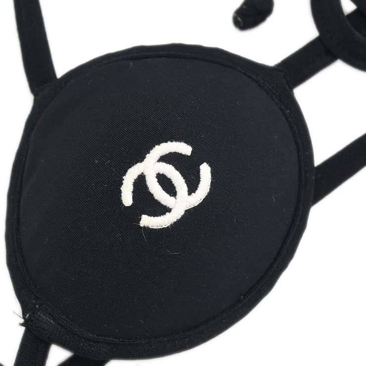Chanel Swimwear Swimsuit Black 96P #38 69581