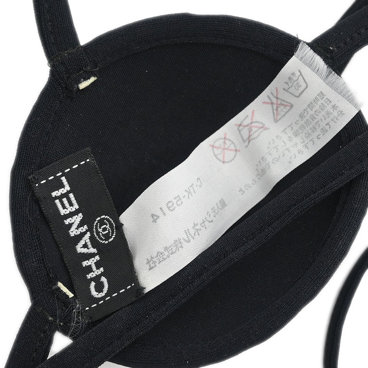 Chanel Swimwear Swimsuit Black 96P #38 69581