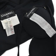 Chanel Swimwear Swimsuit Black 96P #38 69581