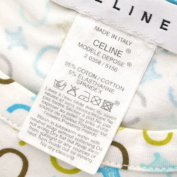 Celine Macadam T-shirt White 2 0358/5156 69591