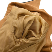 Celine Setup Suit Jacket Skirt Brown #42 88305
