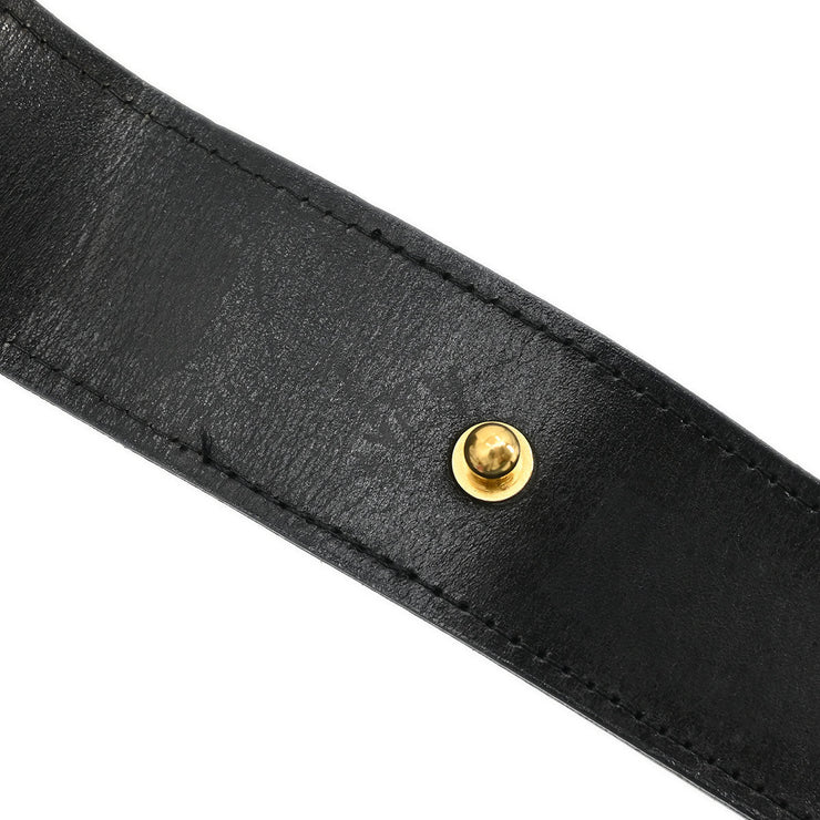 Chanel Belt Black Gold 75/30 96A Small Good 96539